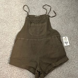 Olive Green Billabong Romper